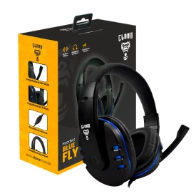 HEADSET GAMER FLY BLUE | CLANM