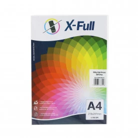 PAPEL FOTOGRÁFICO HIGH GLOSSY 260G A4 PACOTE C/ 20 FOLHAS - X-FULL