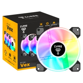 KIT COOLER FAN VEX ARGB 4PIN | CLANM