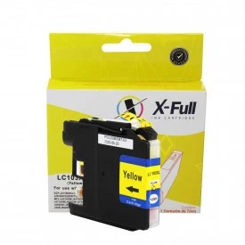 CARTUCHO DE TINTA COMPATÍVEL COM BROTHER LC103XL/LC105XL/LC107XL | MFC-J4310DW/MFC-J4310/MFC-J4510DW | YL - 13ML - X-FULL