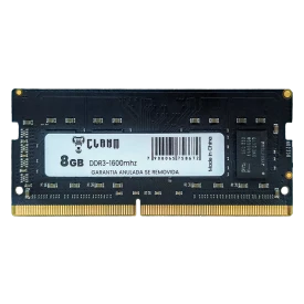 MEMÓRIA DE NOTEBOOK CLANM DDR3 8GB - 1600MHz, CL11