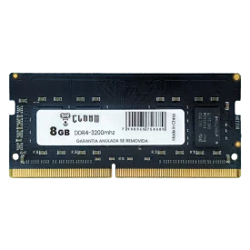 MEMÓRIA DE NOTEBOOK CLANM DDR4 8GB - 3200MHz, CL22