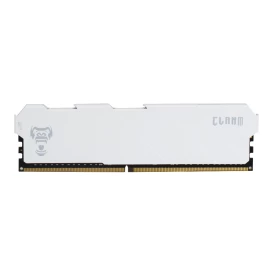 MEMÓRIA RAM CLANM, 16GB, 3200MHz, DDR4, CL19, COM DISSIPADOR BRANCO