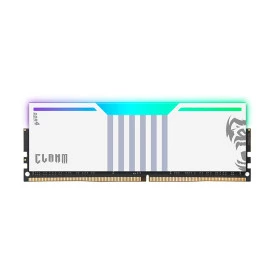 MEMÓRIA CLANM DDR4 8GB - 3200MHz, CL19, BRANCA - RGB