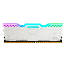 MEMÓRIA CLANM DDR5 16GB - 6400Mhz, CL40, BRANCA - RGB