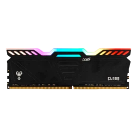 MEMÓRIA CLANM DDR5 16GB - 6400Mhz, CL40, PRETA - RGB
