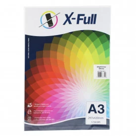 PAPEL FOTOGRÁFICO MICROPOROSO 200G A3 PACOTE C/ 20 FOLHAS - X-FULL