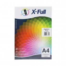 PAPEL FOTOGRÁFICO MICROPOROSO 190G A4 PACOTE C/ 20 FOLHAS - X-FULL