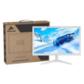 MONITOR BRANCO 19" 75Hz MN19R1 - MONOCRON