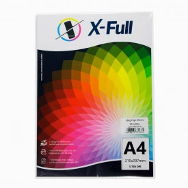 PAPEL FOTOGRÁFICO HIGH GLOSSY 180G A4 PACOTE C/ 50 FOLHAS - X-FULL 