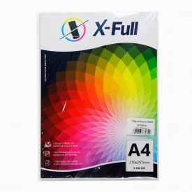 PAPEL FOTOGRÁFICO AUTO ADESIVO MATTE 108G A4 PACOTE C/ 20 FOLHAS - X-FULL