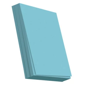 PAPEL AZUL LISO / OFFSET 180g A4 - 100 FOLHAS