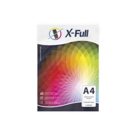 PAPEL FOTOGRÁFICO LASER GLOSSY 200G A4 PACOTE C/ 50 FOLHAS - X-FULL