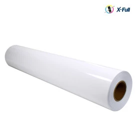 PAPEL FOTOGRÁFICO HIGH GLOSSY ADESIVO 130G BOBINA 610mmX30m - X-FULL