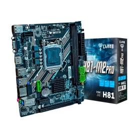 PLACA MÃE H81-M2 PRO | SOCKET LGA 1150 - DDR3 - M.2 NVMe - CLANM