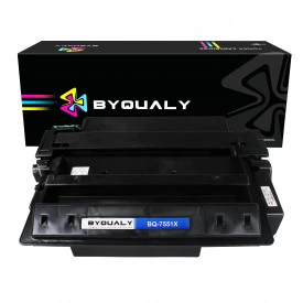 TONER COMPATÍVEL COM IMPRESSORA HP Q7551X | P3005/P3005D/P3005N | BK - 13K - BYQUALY