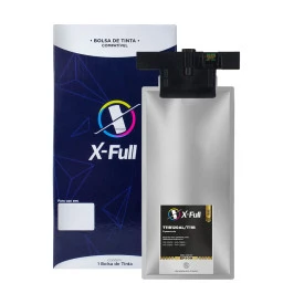 BOLSA DE TINTA COMPATIVEL COM EPSON T11B120AL/T11B/5810/5890 PIGMENTADA COM CHIP | BK  193ML - X-FULL