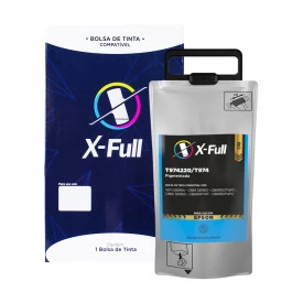 BOLSA DE TINTA COMPATIVEL COM EPSON T974120/T974 PIGMENTADA COM CHIP | CY- 735,2ML - X-FULL