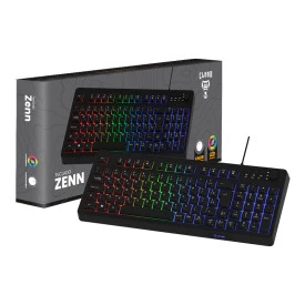 TECLADO GAMER 85% ZENN - MEMBRANA - CLANM