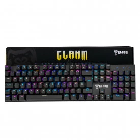 TECLADO GAMER KING | RGB - CLANM