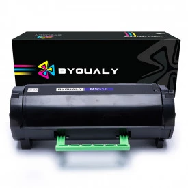 TONER COMPATIVEL COM LEXMARK MS310 | MS410/MS510/MS511/MS610/MS611- 504 | BK - 10K - BYQUALY