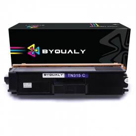 TONER COMPATIVEL COM BROTHER TN315C/325/345/375/395 | HL4150/HL4570/MFC9460 | CY - 2.5K - BYQUALY