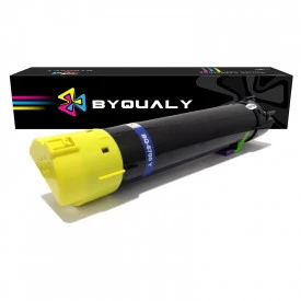 TONER COMPATIVEL COM XEROX 6700 | 6700DN/6700DT/6700DX/6700N | YL - 12K - BYQUALY