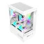 GABINETE GAMER SNOW MEGALON | LATERAL DE VIDRO - MINI TOWER - CLANM