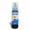 TINTA XFULL L504 ULTRA CYAN COMPATÍVEL COM EPSON CORANTE 70ML